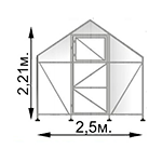 Теплицы домиком